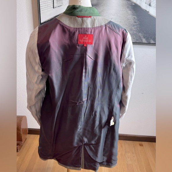 K&K Kaiserjager Linen co Austrian Bavaria Fitted Wool Jacket / Blazer. - Picture 13 of 13
